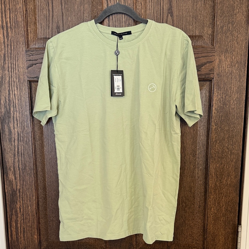 NWT Hammer Made Carmen Light Green Short Sleeve Tee Size Medium/155